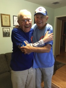 Hank waited 91 years to see his beloved Cubs take the Series!